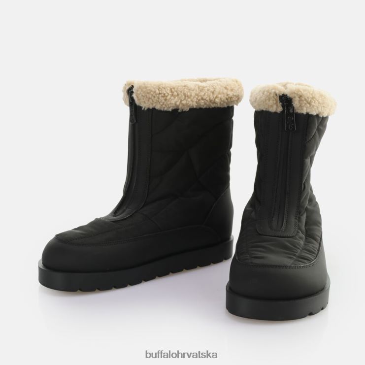 crno/bež Buffalo eve puff boot boot vegan |čizme TDD6T305